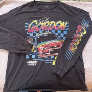 Hendrick Motorsports Jeff Gordon Black Long Sleeve Graphic Tee